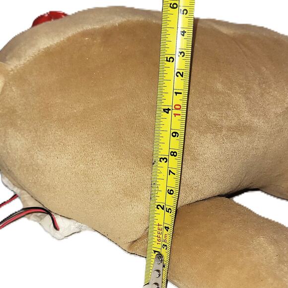 18" Rare 80s Vintage Talking Happy Puppy Shar Pei By Cuddle Wit Inc MUTE - Picture 14 of 14